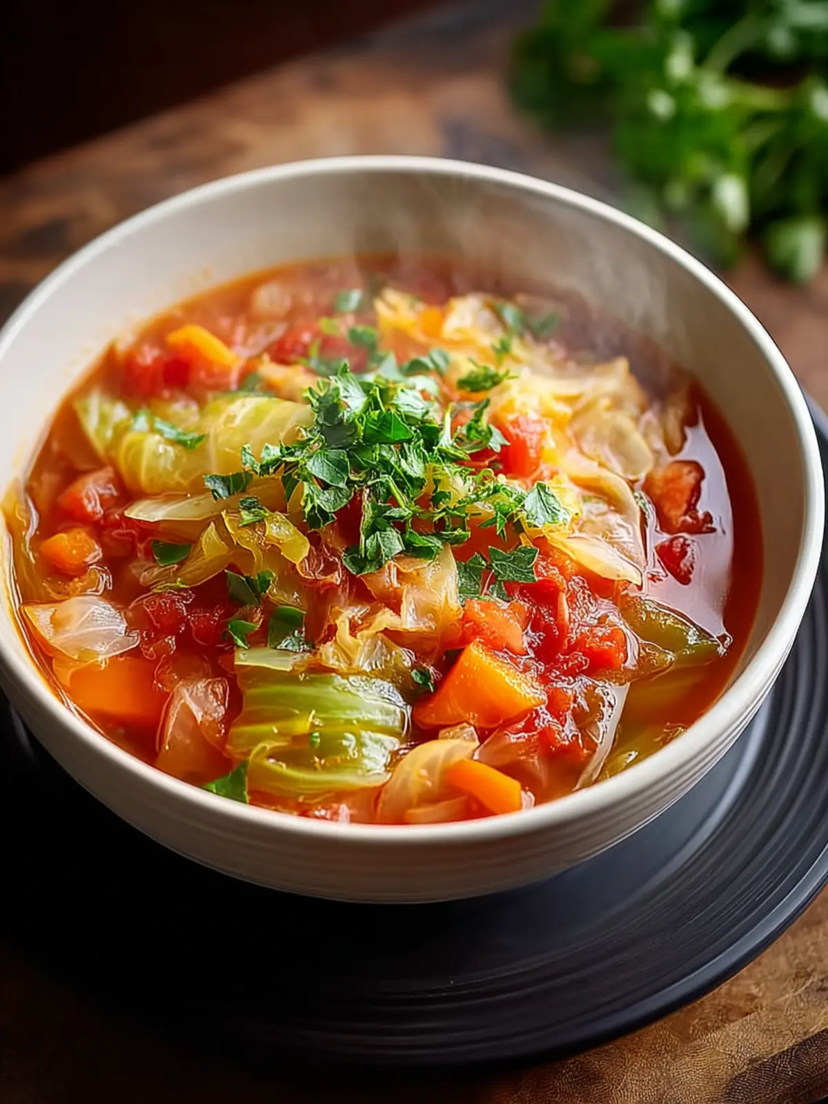 Healthy Fat-Burning Cabbage Soup First Image