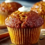 High Protein Greek Yogurt Pumpkin Muffins Recipe First Image