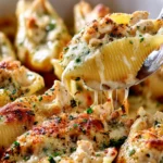 Irresistible Chicken Alfredo Stuffed Shells Recipe First Image