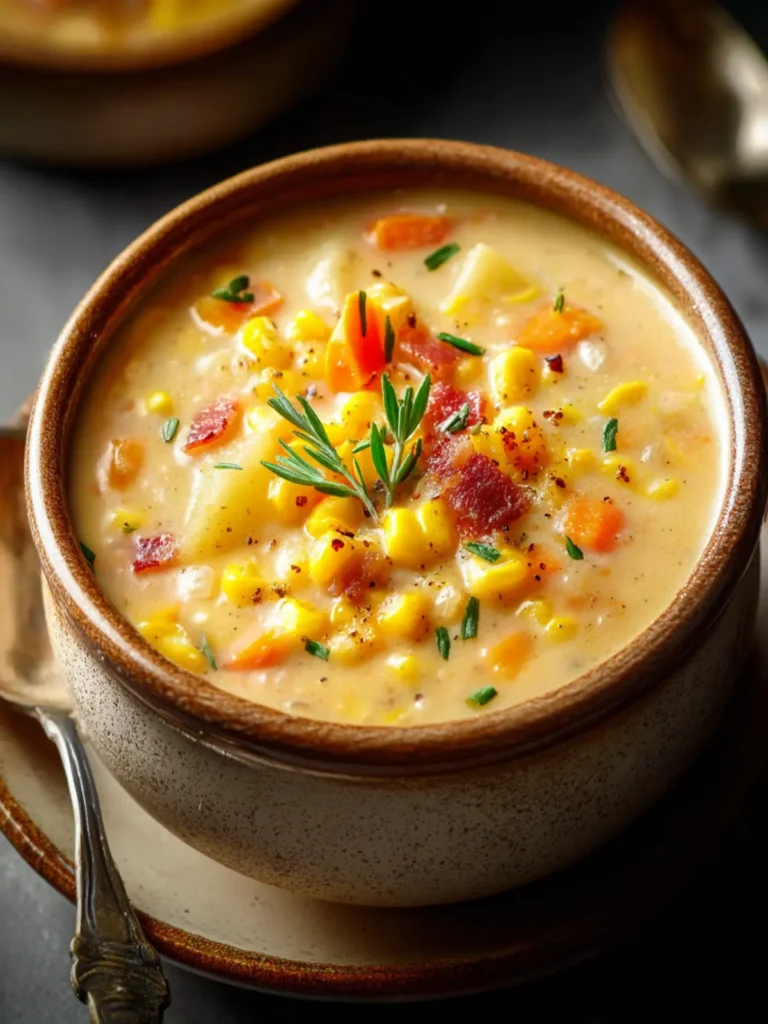 Ultimate Corn Chowder Recipe: Comfort in a Bowl First Image