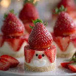 Valentine’s Day Strawberry Cheesecake Bites First Image