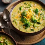 Broccoli Cheddar Soup with White Beans First Image