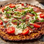 Cauliflower Pizza Crust First Image