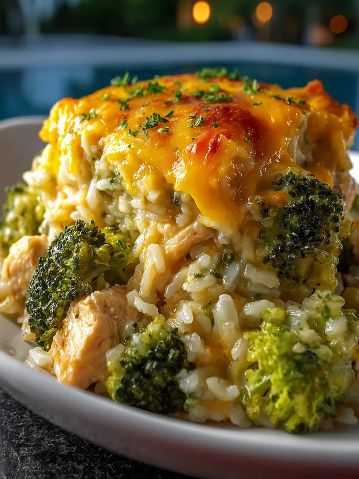 Cheesy Broccoli Chicken and Rice Casserole: A Cozy Delight