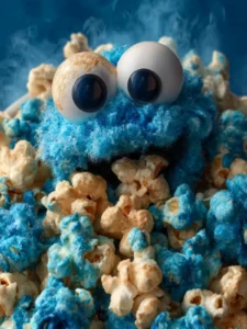 Cookie Monster Popcorn First Image