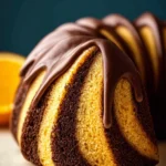 Orange Chocolate Bundt Cake (ganache glaze) First Image
