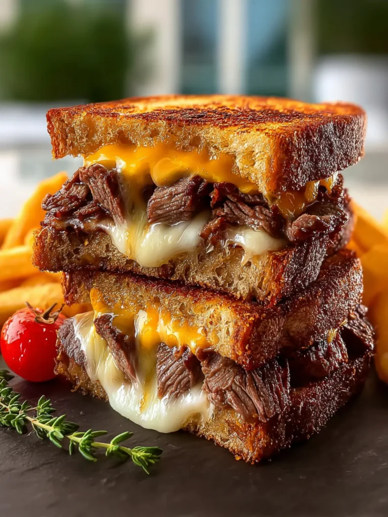 Steak Grilled Cheese First Image
