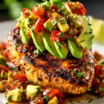 fiesta lime chicken with avocado First Image