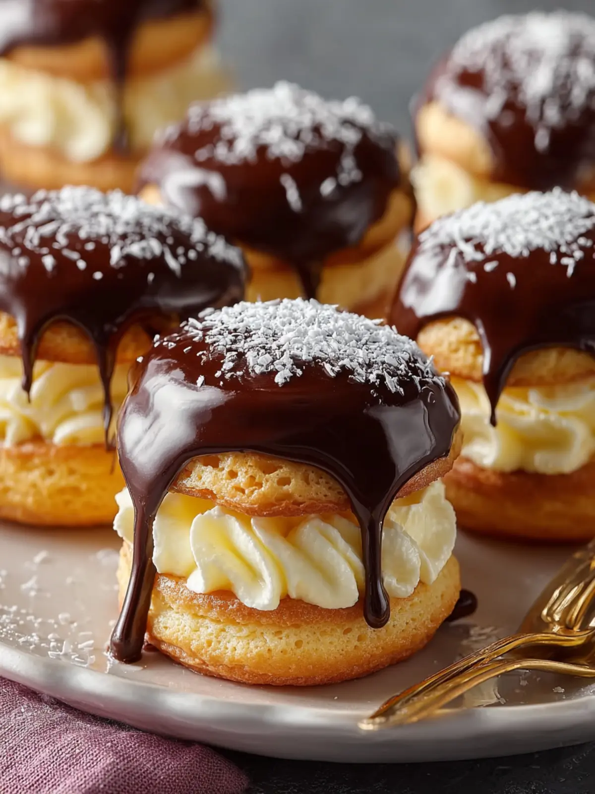 Boston Cream Pie Cookies First Image