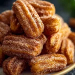 Cinnamon Sugar Baked Churro Bites First Image
