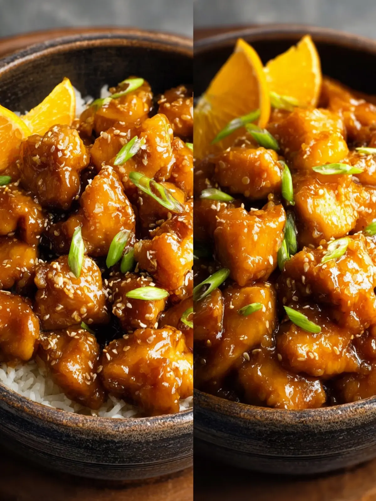 Slow cooker orange chicken First Image