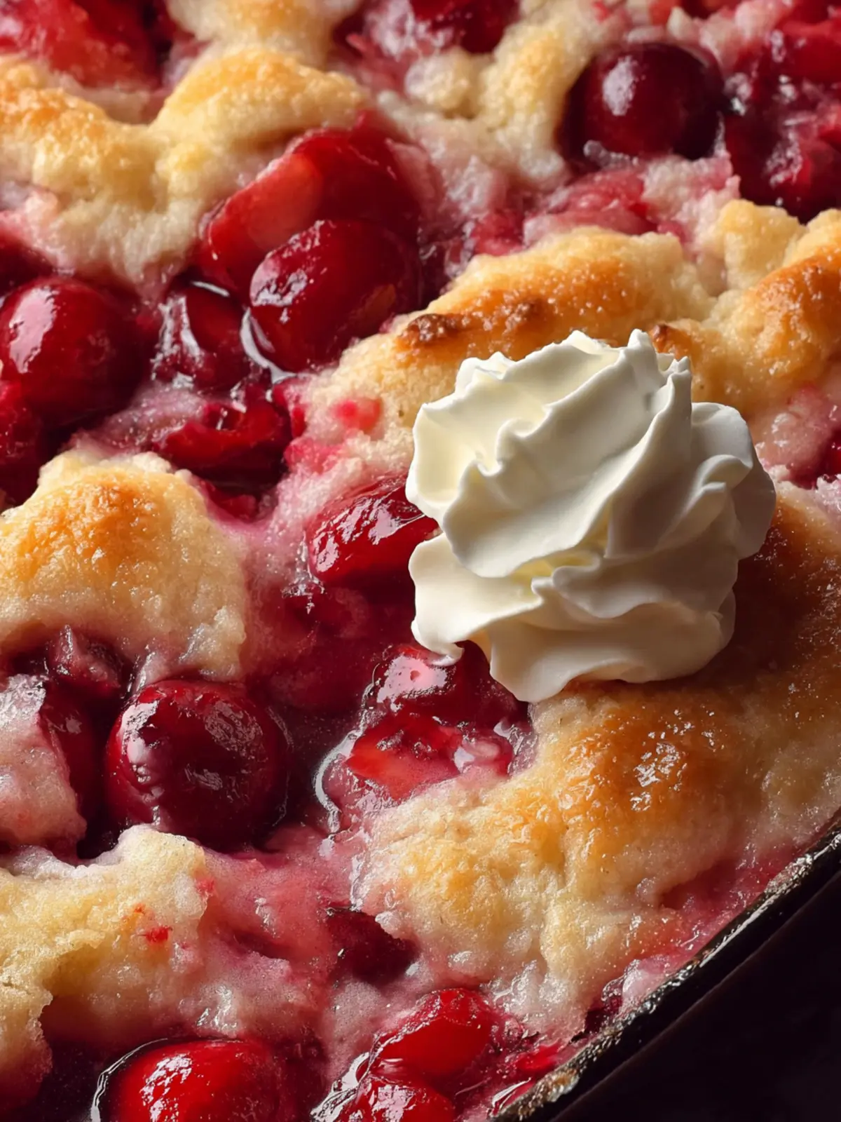 Cherry Cream Cheese Cobbler: Indulgent Treat You’ll Crave!