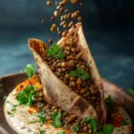 Arayes with Lentils First Image