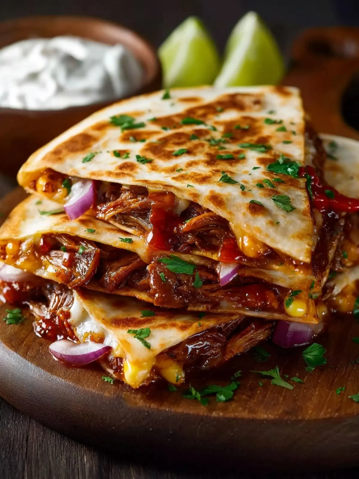 BBQ Rib Quesadillas: Irresistibly Cheesy and Flavor Packed