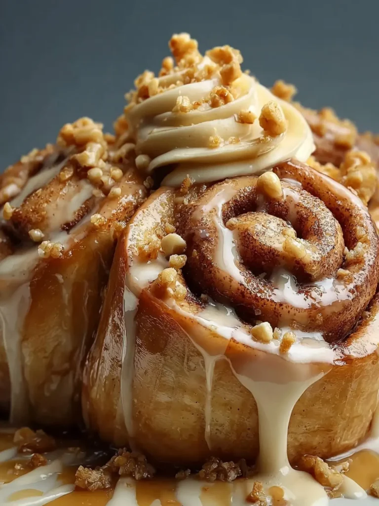 Banana Pudding Cinnamon Rolls First Image