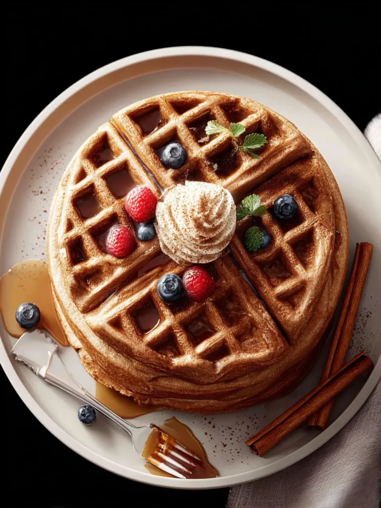 Cinnamon Waffles First Image