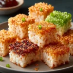 Crispy Rice Bites: Irresistibly Crunchy Customizable Snacks First Image