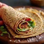 Easy Red Lentil Flaxseed Wraps First Image