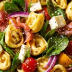 Easy Tortellini Pasta Salad First Image