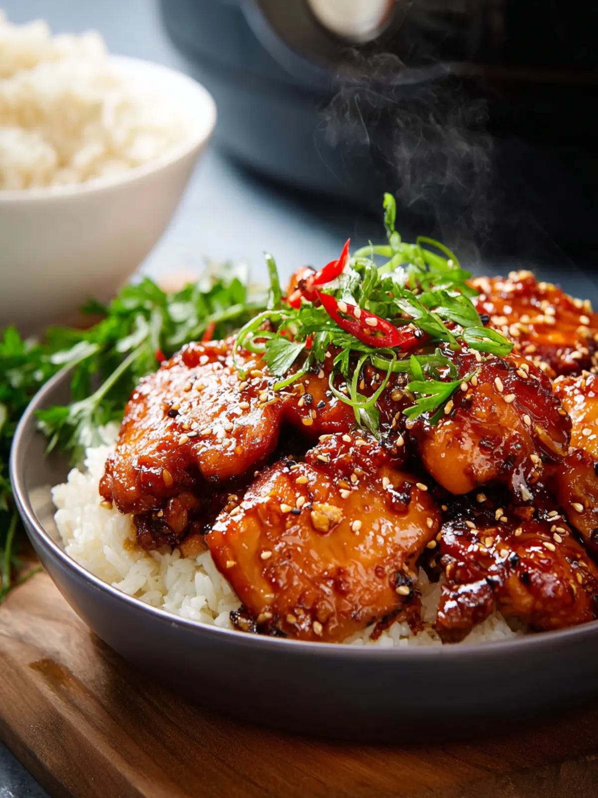 Instant Pot Honey Garlic Chicken First Image