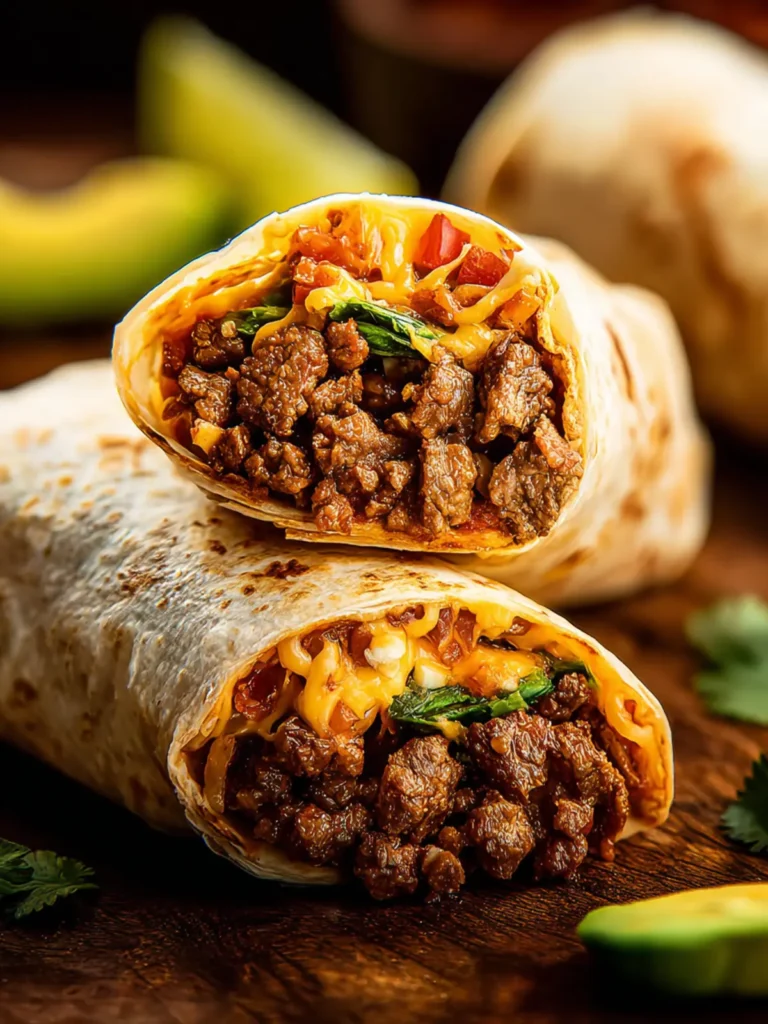Irresistible Beef and Cheese Burrito Recipe You'll Love First Image