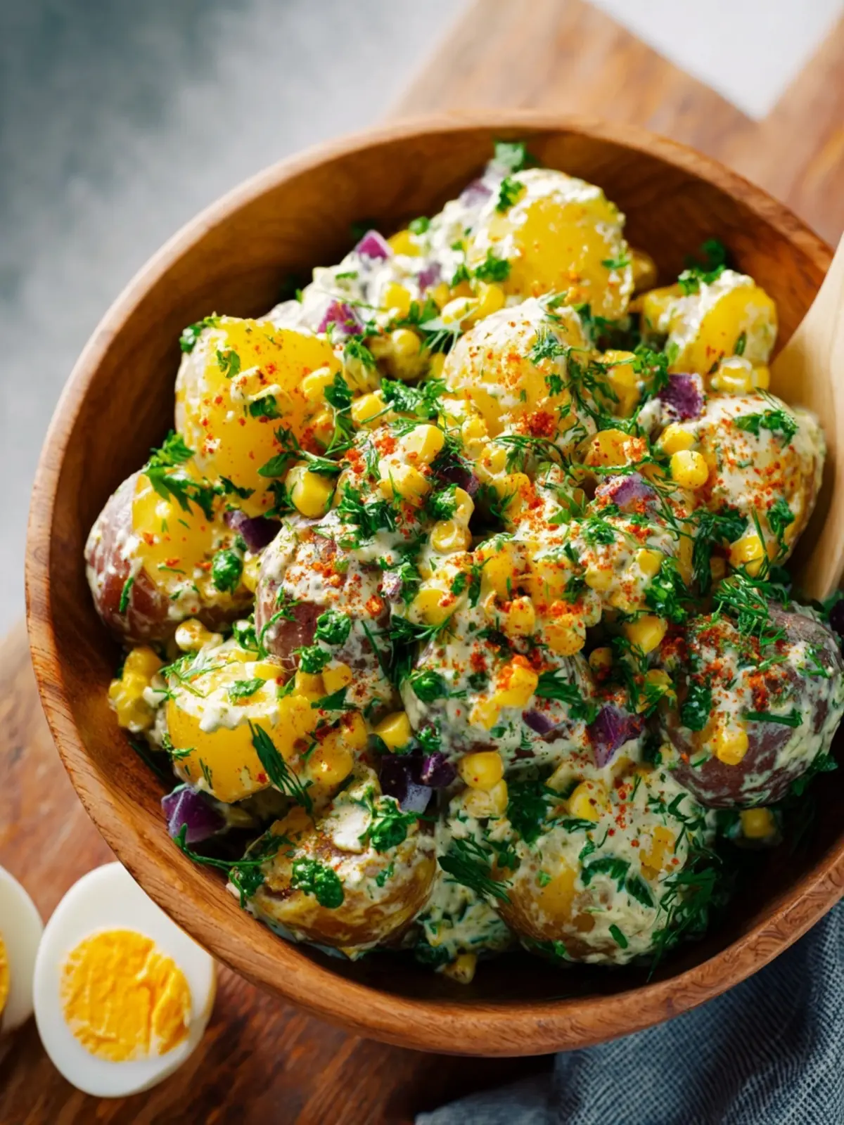 No Mayo Potato Salad: A Creamy, Dairy-Free Delight!