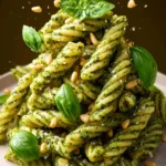 Pesto Parmesan Pasta with Pine Nuts First Image