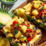 Pineapple Grilled Veggie Wrap Boats: A Flavorful Delight First Image