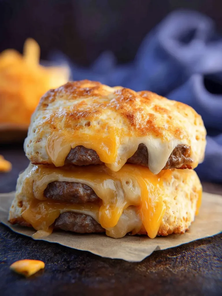 Sausage and Cheese Biscuits First Image
