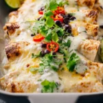 White Chicken Enchiladas Recipe First Image